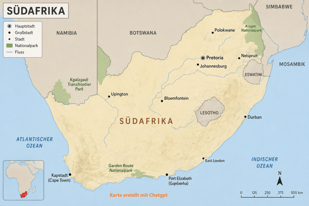 Karts Südafrika